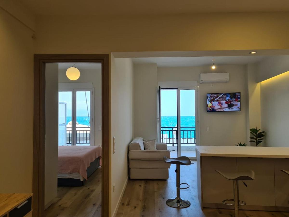 Grace Seaside Daire Loutráki Dış mekan fotoğraf