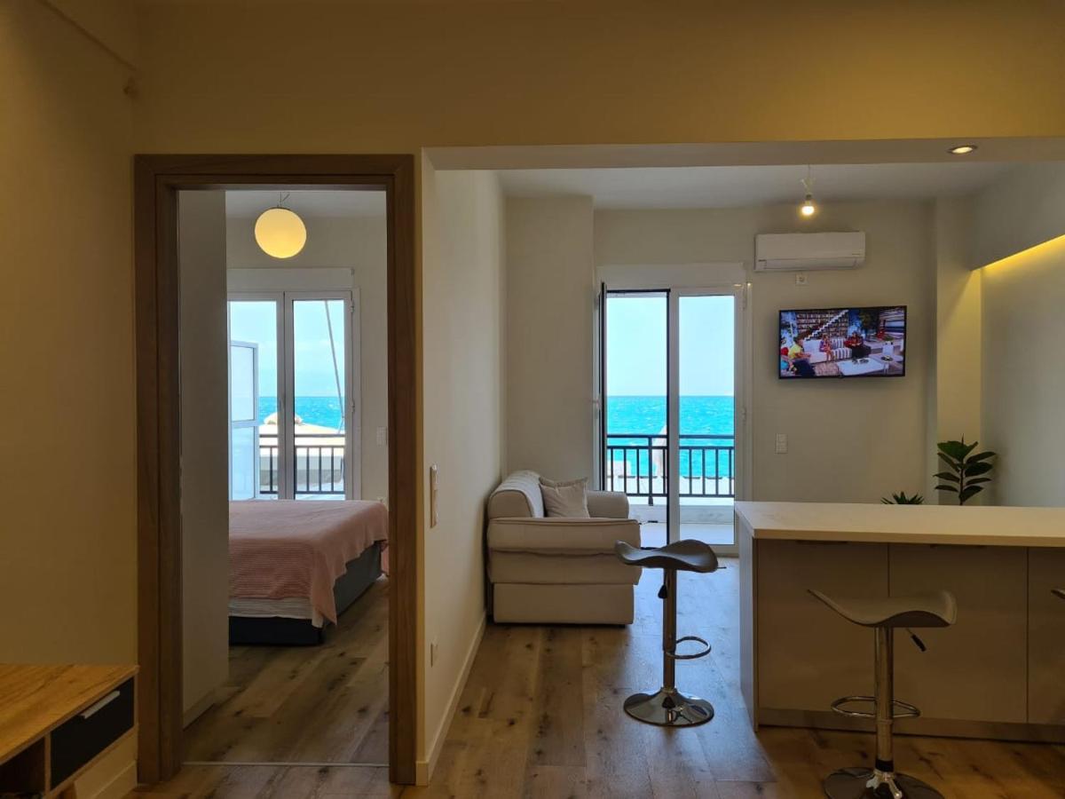 Grace Seaside Daire Loutráki Dış mekan fotoğraf