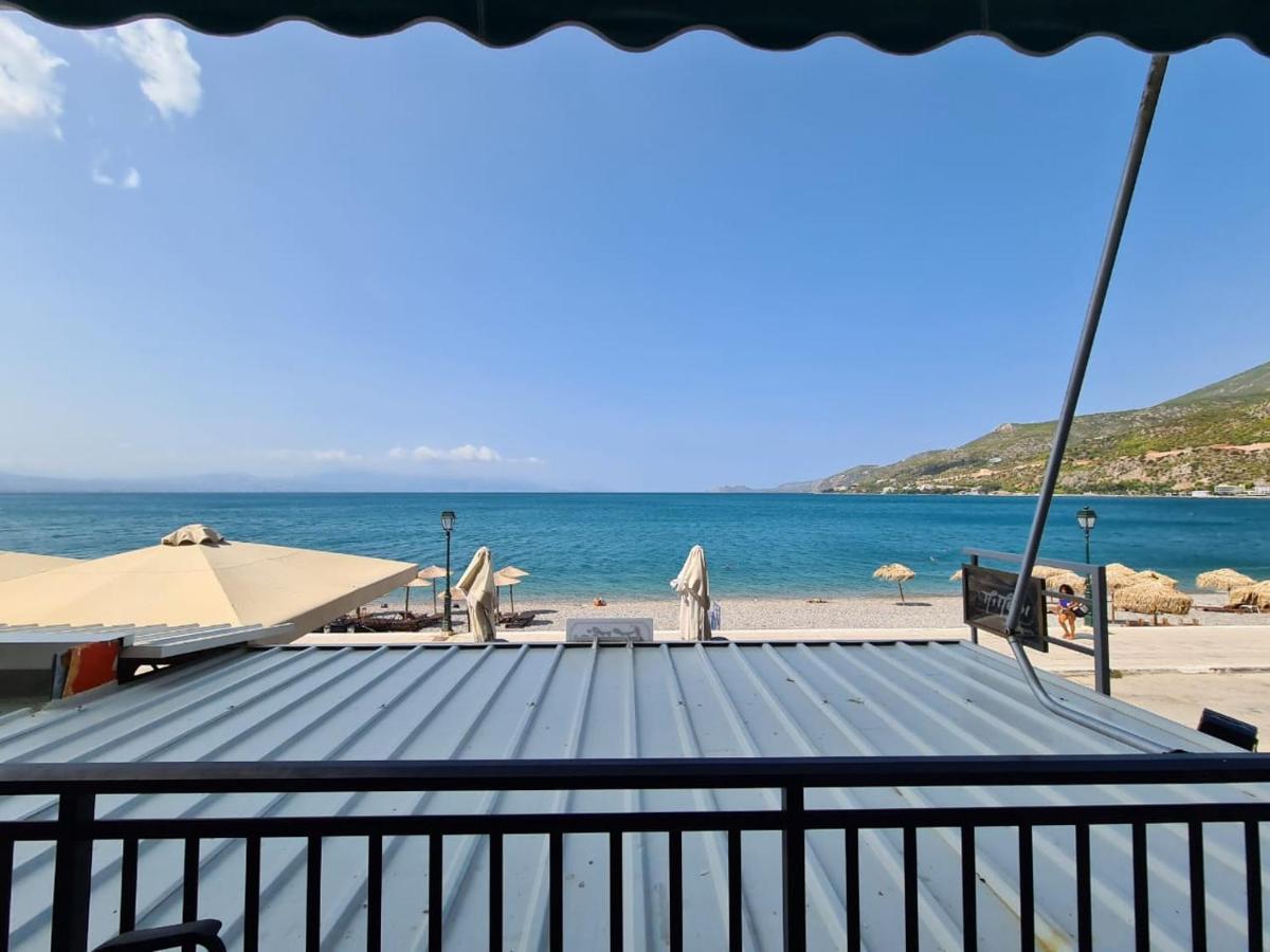 Grace Seaside Daire Loutráki Dış mekan fotoğraf