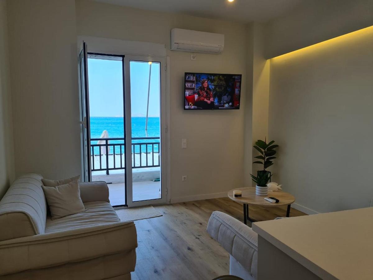 Grace Seaside Daire Loutráki Dış mekan fotoğraf